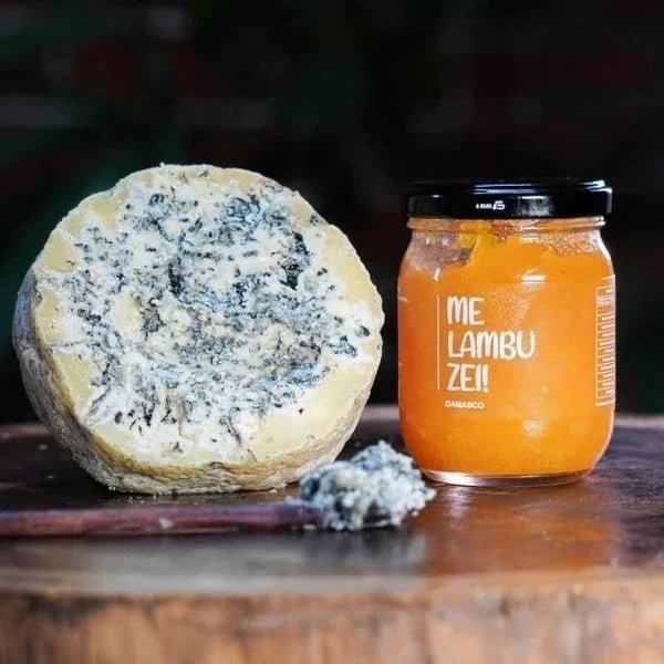 Gorgonzola de colher 500g + GRÁTIS Geleia de Damasco