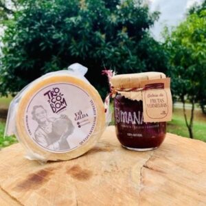 Queijo Vó Gilda 1kg + Geléia de Frutas Vermelhas